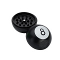 Plastic ball 56mm 2 Parts Herb grinder Weed grinder with sharp teeth herb crusher smoking accessories herb mill